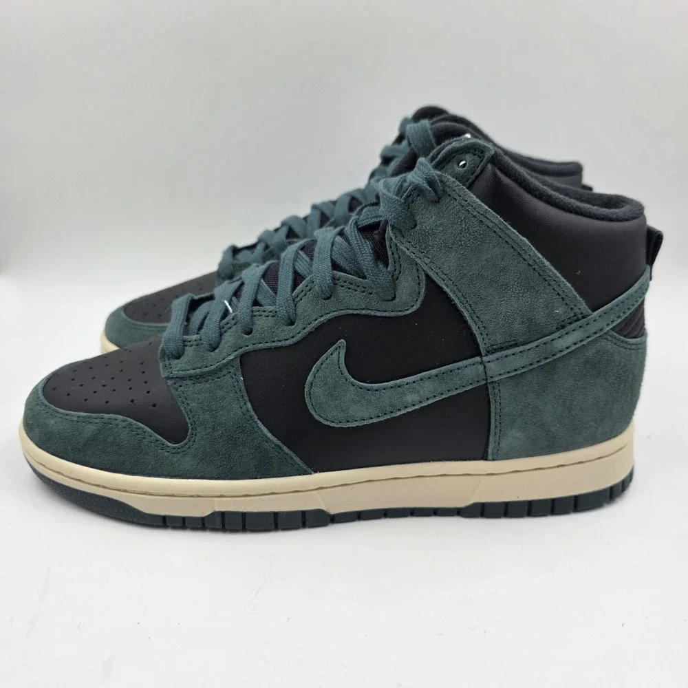 Nike Dunk High Retro Dark Teal Black Faded Spruce DQ7679-002 Mens 7.5